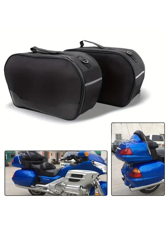 2 Pieces Side Storage Bags For Honda Gold Wing 2012 2017 Motorcycle Travel Gear - Image 1